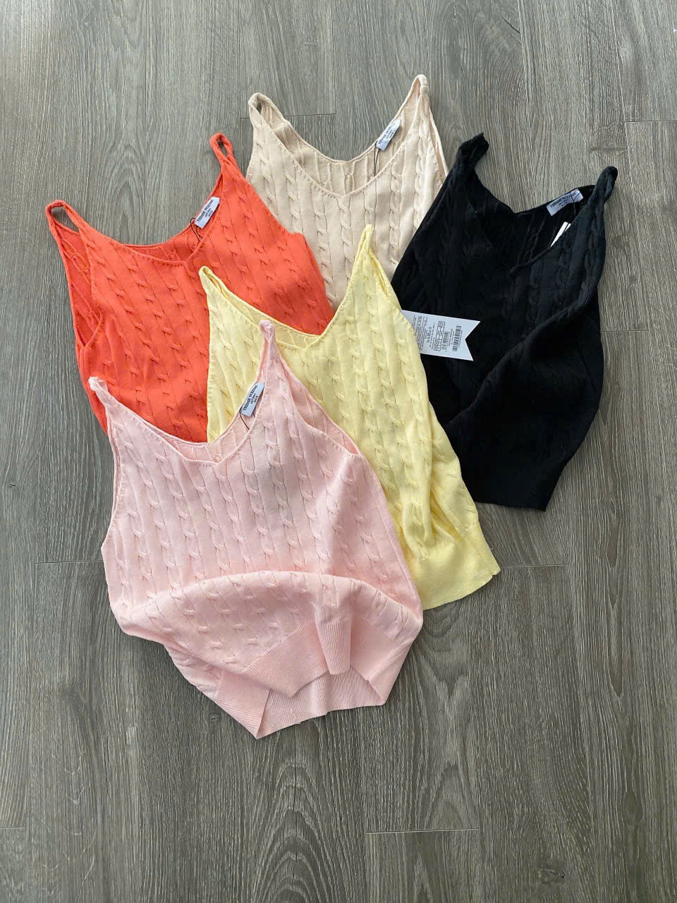 Áo Dệt Kim 2 Dây Tennie