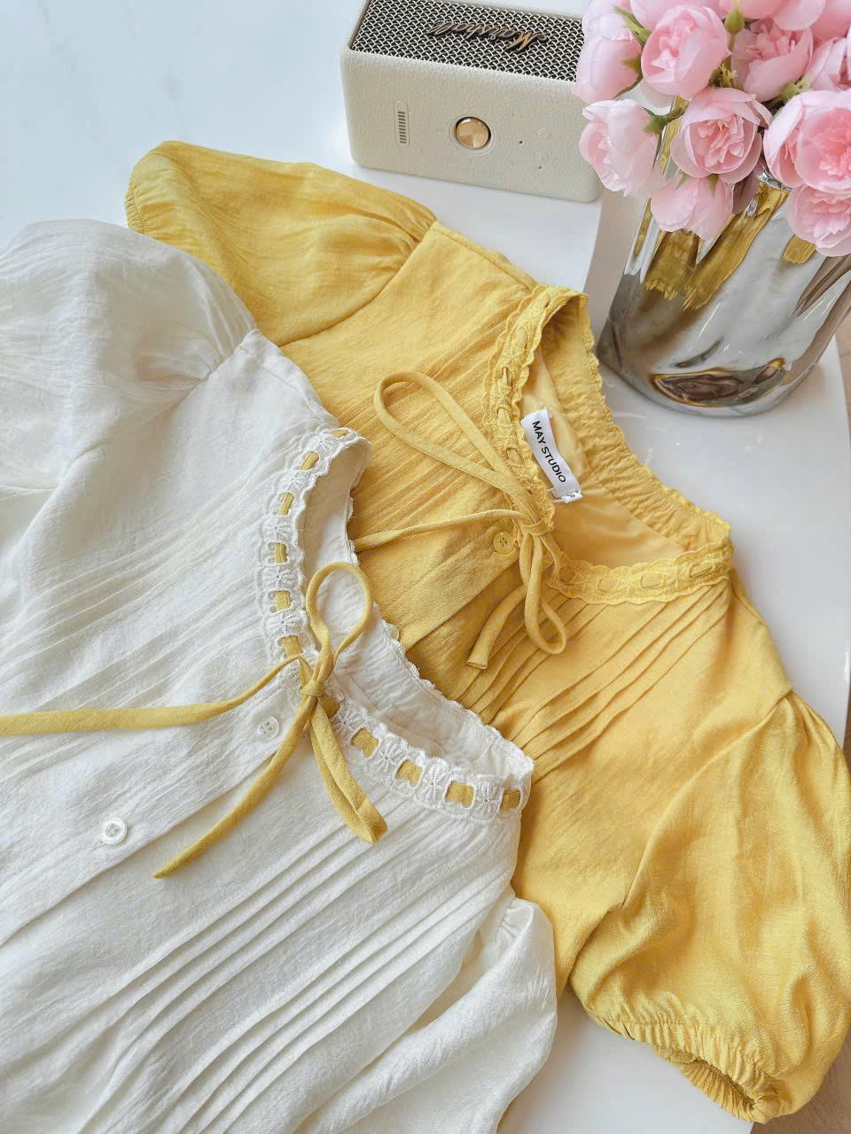 Sét Áo Tơ Và Quần