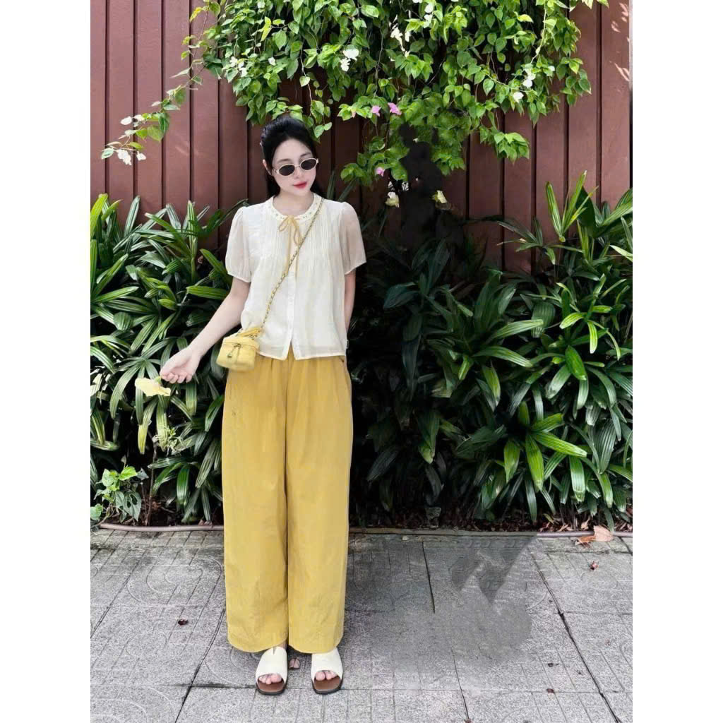 Sét Áo Tơ Và Quần