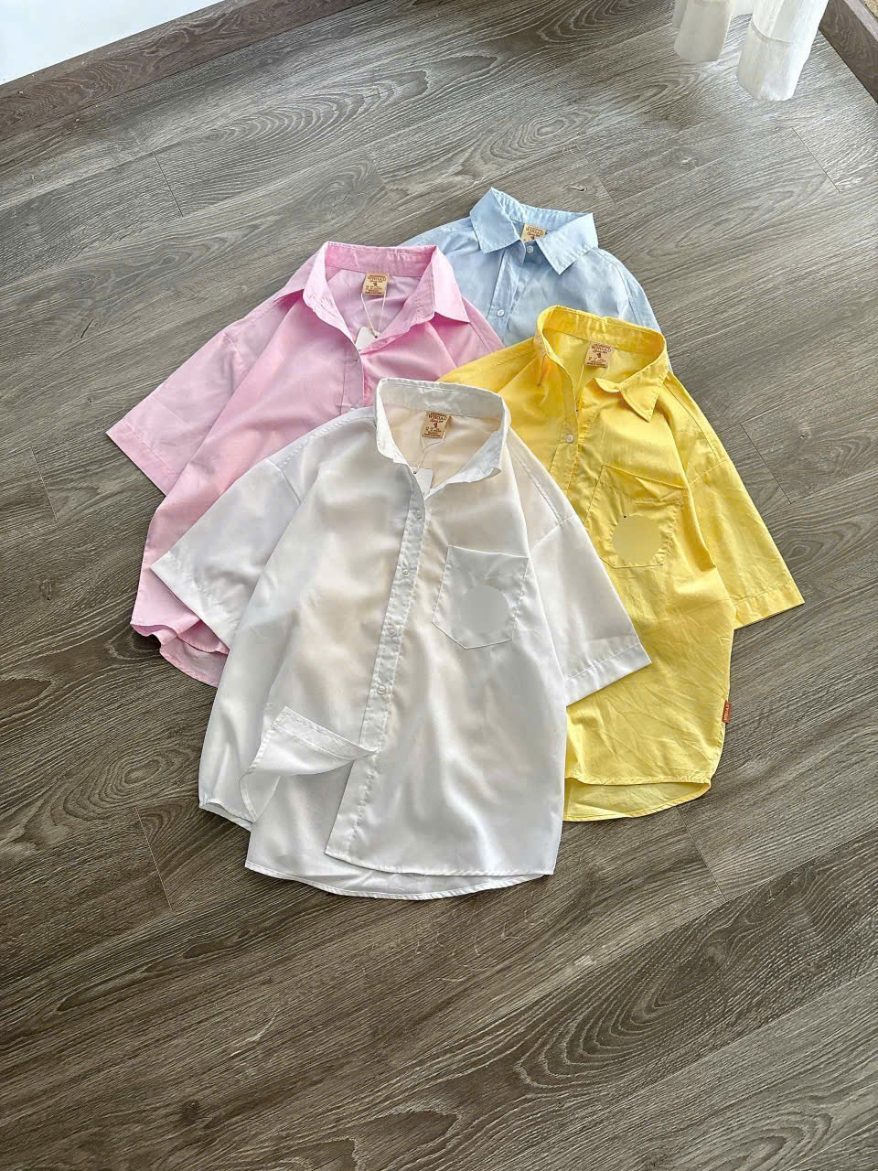 Áo Sơ Mi Ngắn Tay Whoau