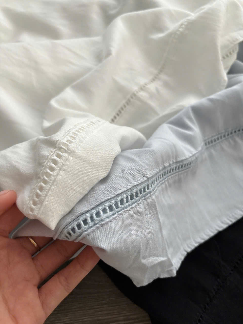 Chân Váy Phối Ren Gip