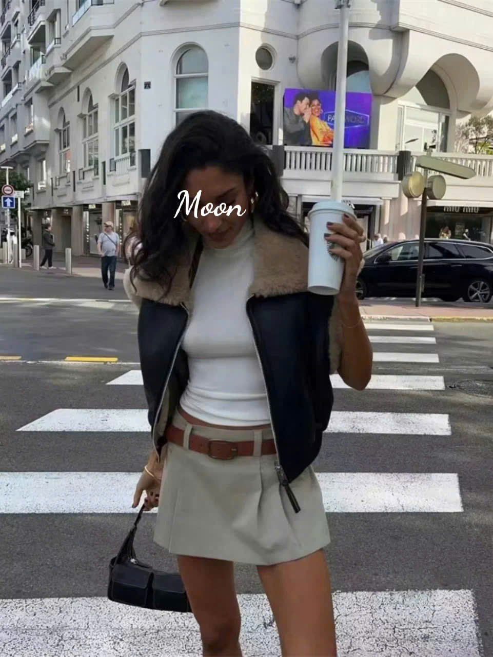 Áo Khoác Gile Lót Lông Mango