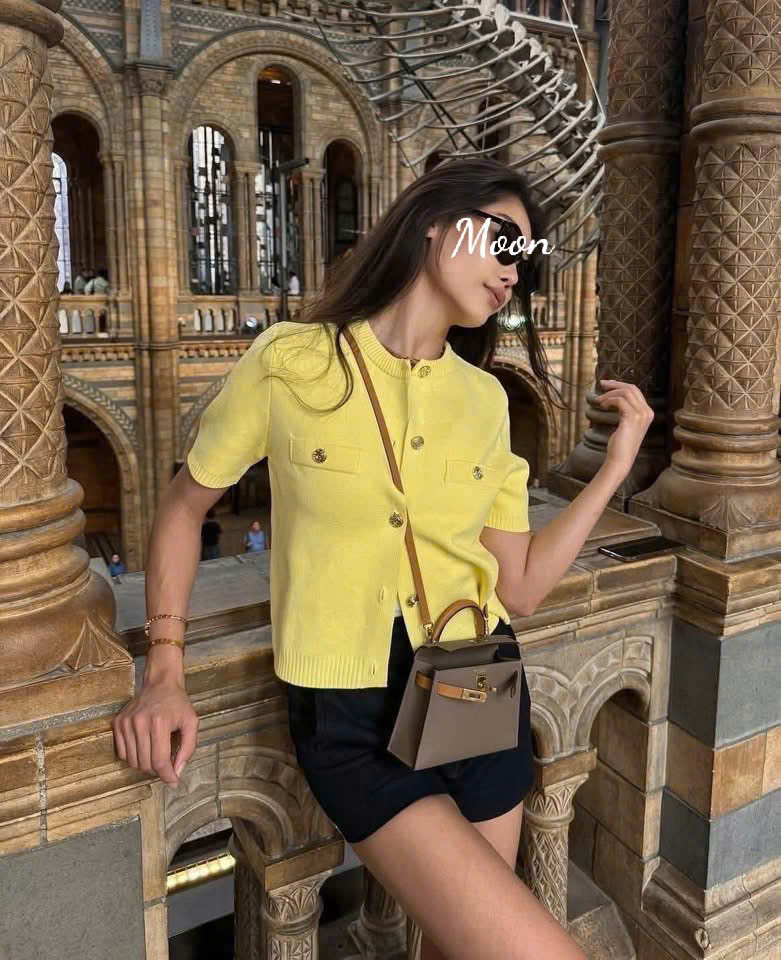 Áo Len Ngắn Tay Zara