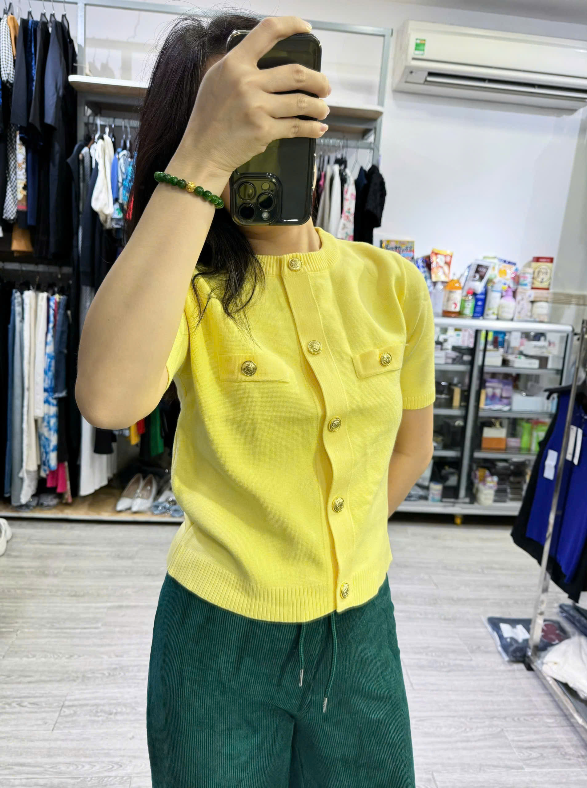 Áo Len Ngắn Tay Zara