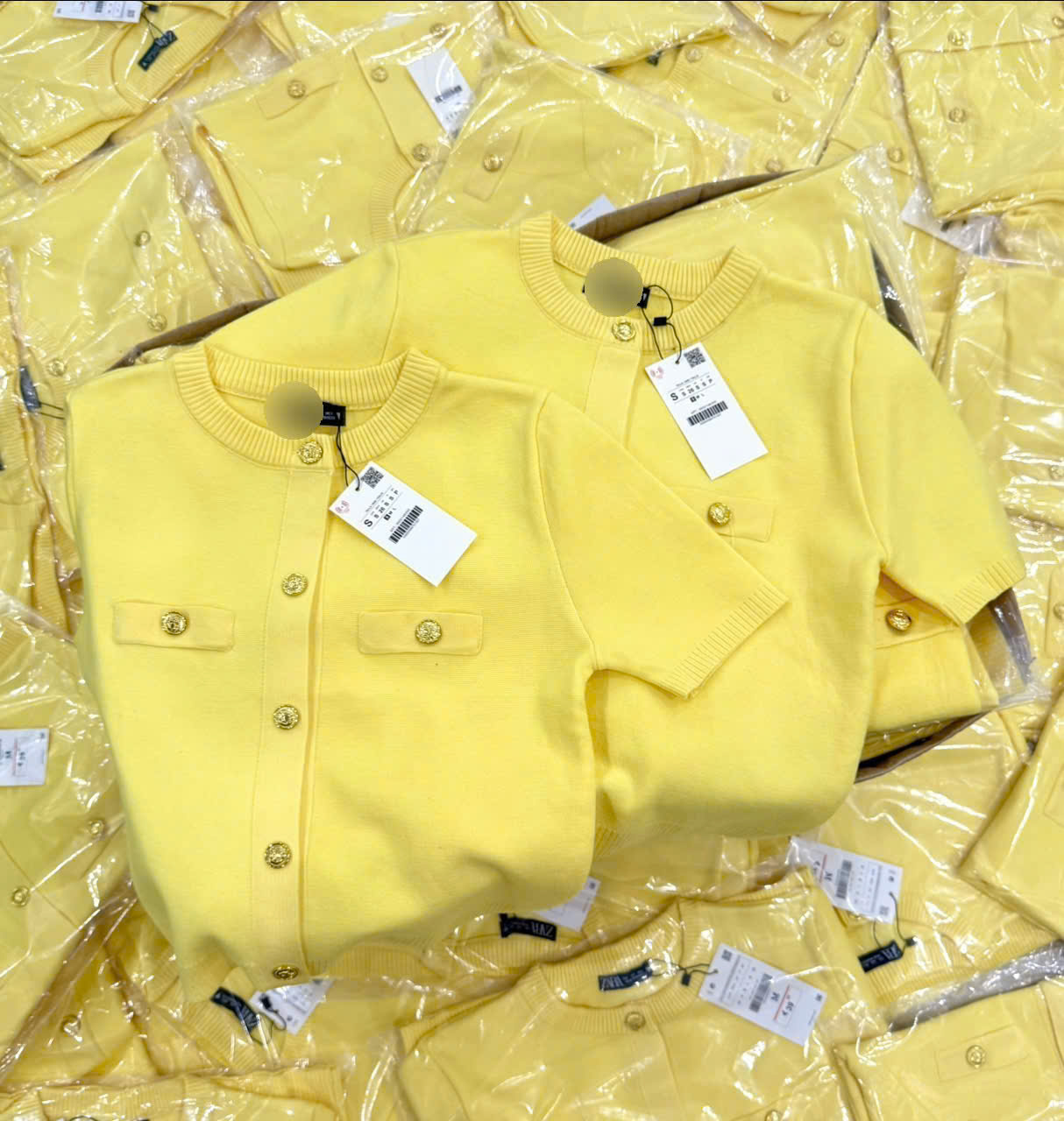 Áo Len Ngắn Tay Zara