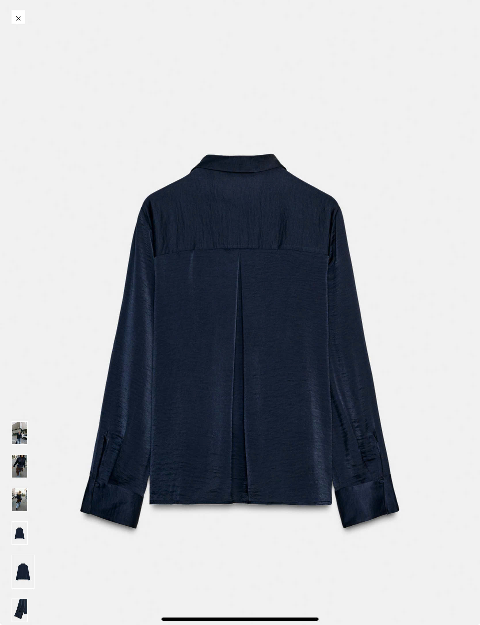 Áo Sơ Mi Lụa Zara