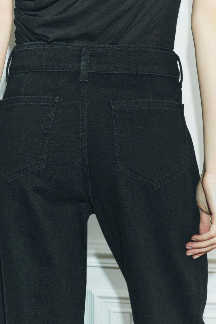 Quần Jean Kèm Belt Zara