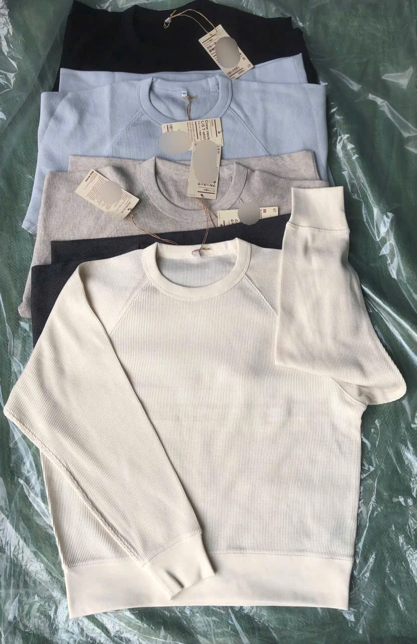 Áo Nỉ Waffle Muji