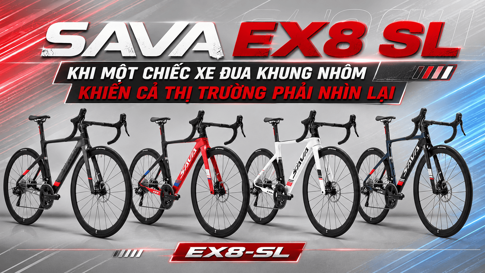 SAVA EX8 SL – Khi Một Chiếc Xe Đua Khung Nhôm Khiến Cả Thị Trường Phải Nhìn Lại