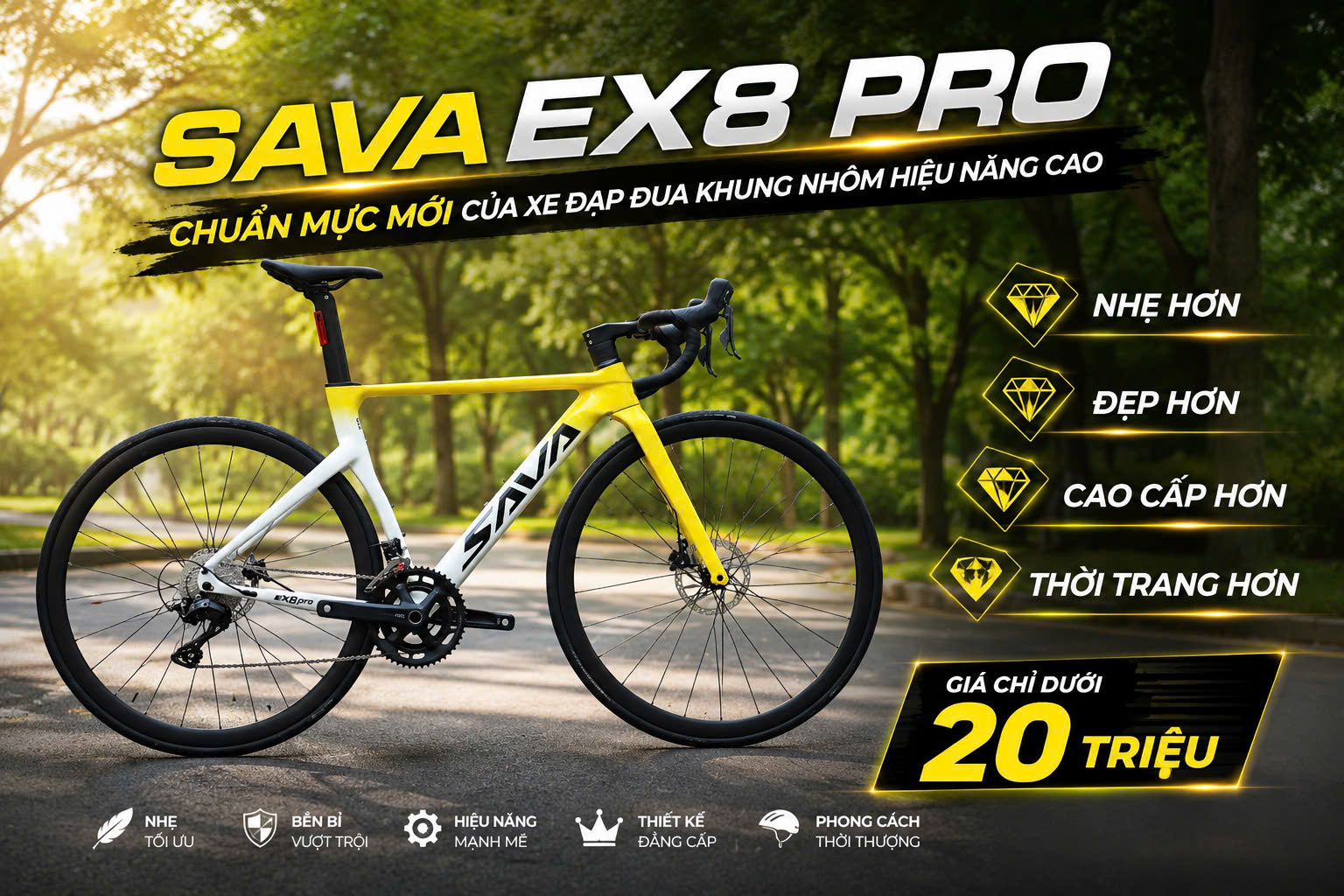🔥 SAVA EX8 PRO – PHONG CÁCH CỦA GIỚI TRẺ 🔥