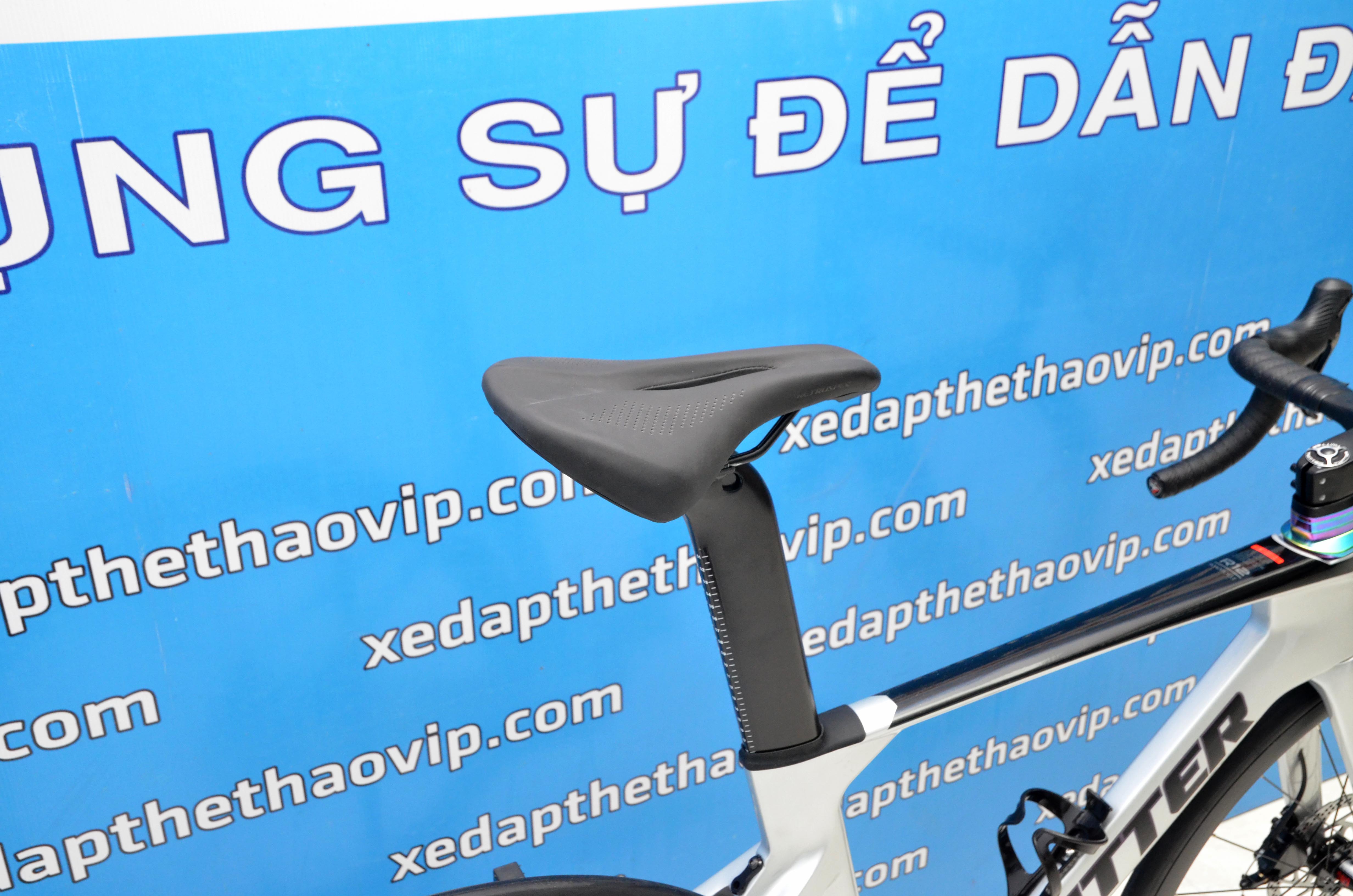 Xe Đạp Đua TWITTER R12 24RS: Khung+Càng+Cọc yên = Carbon, Tay lái Nhôm ...