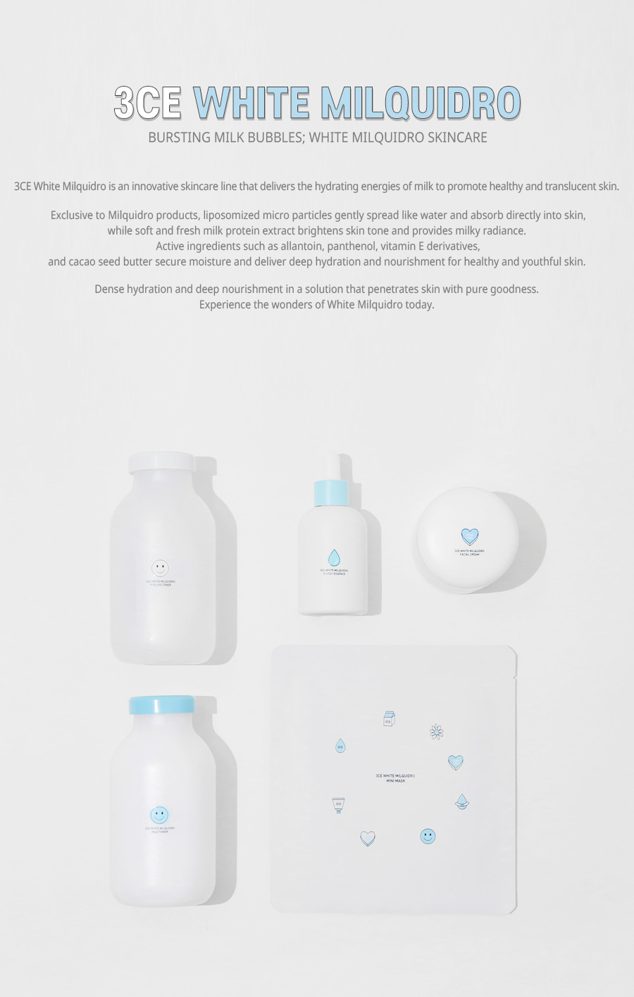 Kem Dưỡng Trắng Nâng Tông Da 3CE White Milk Cream 50ml | ljbeauty Kem Dưỡng Trắng Nâng Tông Da 3Ce White Milk Cream 50Ml | Ljbeauty