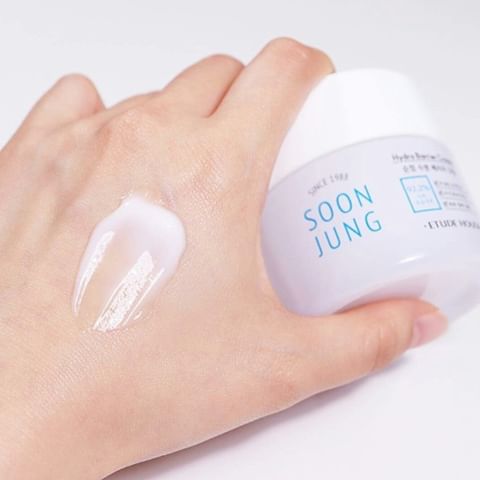 Kem Dưỡng Ẩm Cấp Nước Làm Dịu Da Kích Ứng Tăng Sức Đề Kháng Cho Da Nhạy Cảm  Etude House Soon Jung Hydro Barrier Cream 75ml | ljbeauty