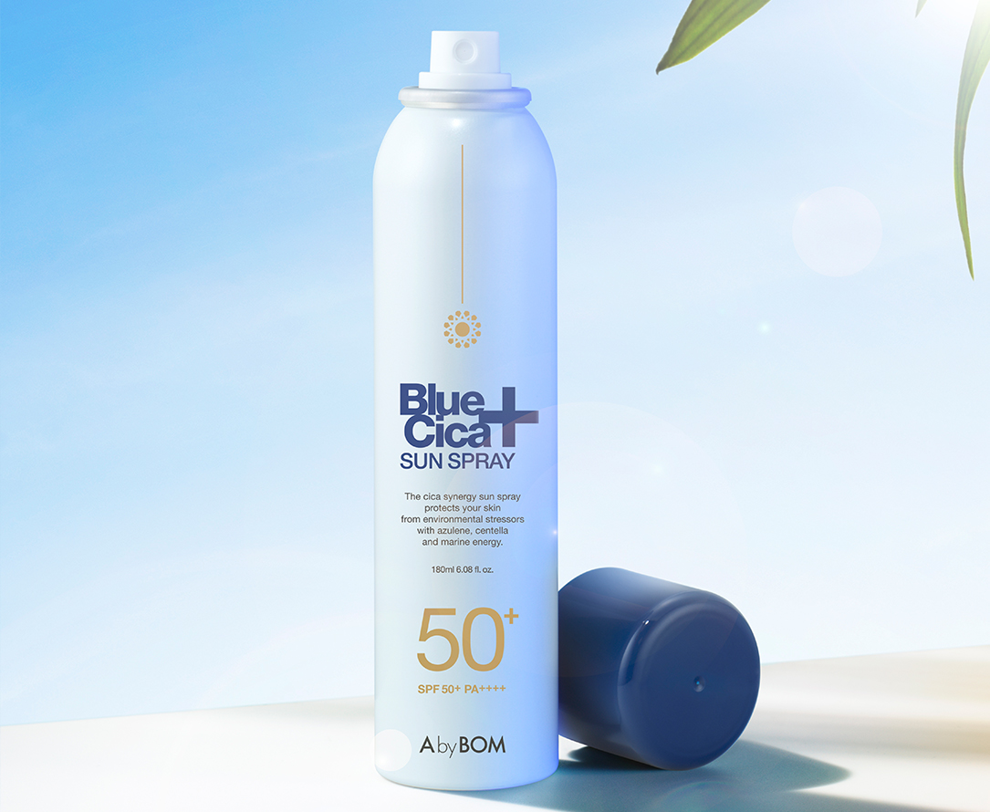 Xịt Chống Nắng Chống Tia Cực Tím 360 độ A By Bom Blue Cica Sun Spray |  ljbeauty