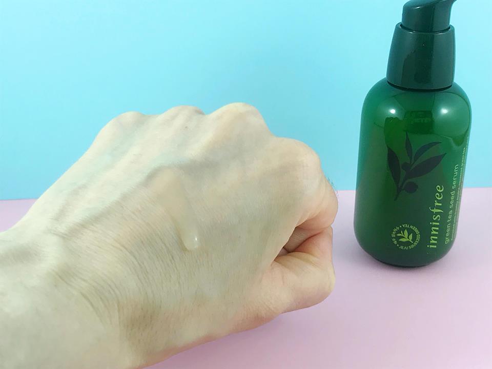 Kết quả hình ảnh cho innisfree green tea seed serum