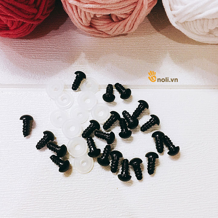 Mắt thú xoắn có chốt (gói 10 đôi) | NoLi Handmade Shop
