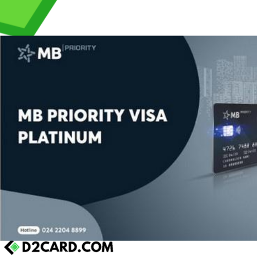 Ra mắt thẻ tín dụng quốc tế MB Priority Visa Platinum