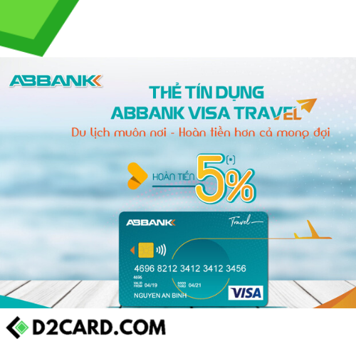 Ra mắt thẻ tín dụng quốc tế ABBANK Visa Travel