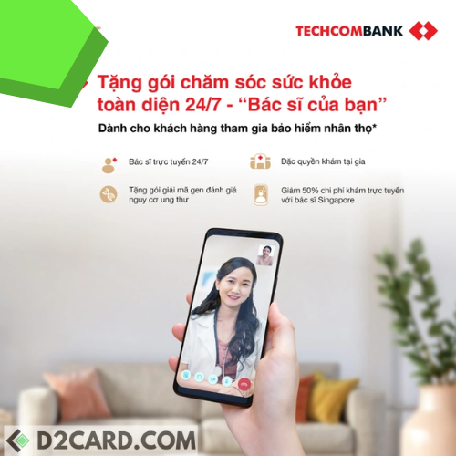 Techcombank và Doctor Anywhere chăm sóc sức khỏe cho khách hàng theo chuẩn Singapore