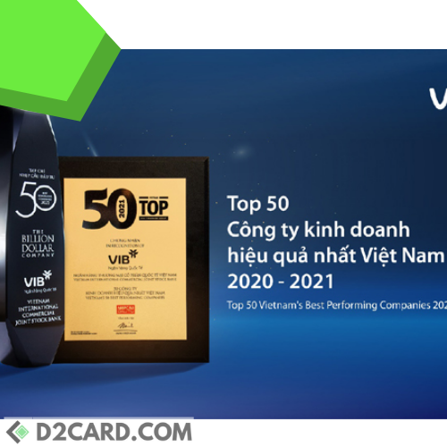 VIB dẫn đầu ngành ngân hàng trong Top 50 công ty kinh doanh hiệu quả nhất Việt Nam