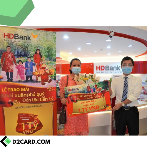 Danh sách khách hàng trúng hơn 11 tỷ đồng từ HDBank