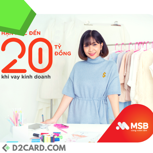 Chủ hộ kinh doanh có thể vay ngay đến 20 tỷ đồng tại MSB với lãi suất chỉ 4,99%