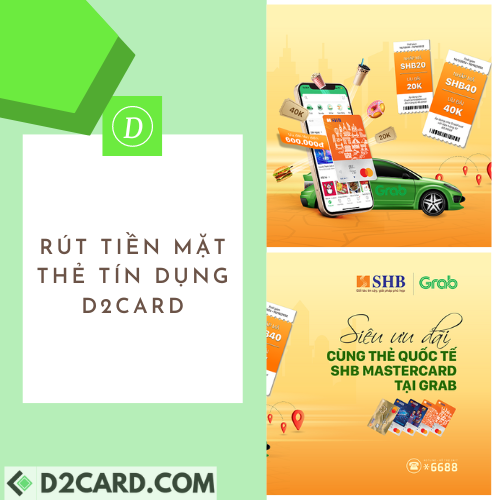 Giảm giá lên tới 600.000 đồng cho chủ thẻ quốc tế SHB MasterCard khi sử dụng Grab