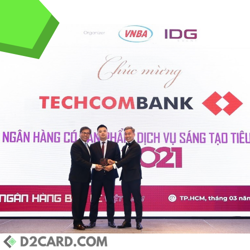 Techcombank được vinh danh “Ngân hàng có sản phẩm dịch vụ sáng tạo tiêu biểu”