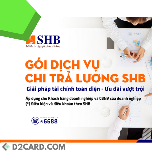 Doanh nghiệp được miễn phí chi lương trực tuyến trọn đời cùng gói dịch vụ chi trả lương của SHB