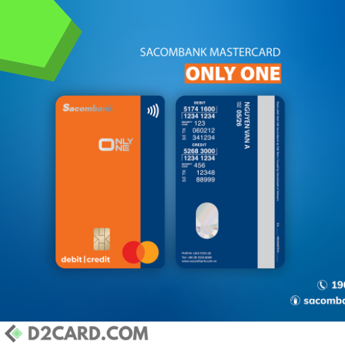 Sacombank ra mắt thẻ quốc tế gắn chip tích hợp