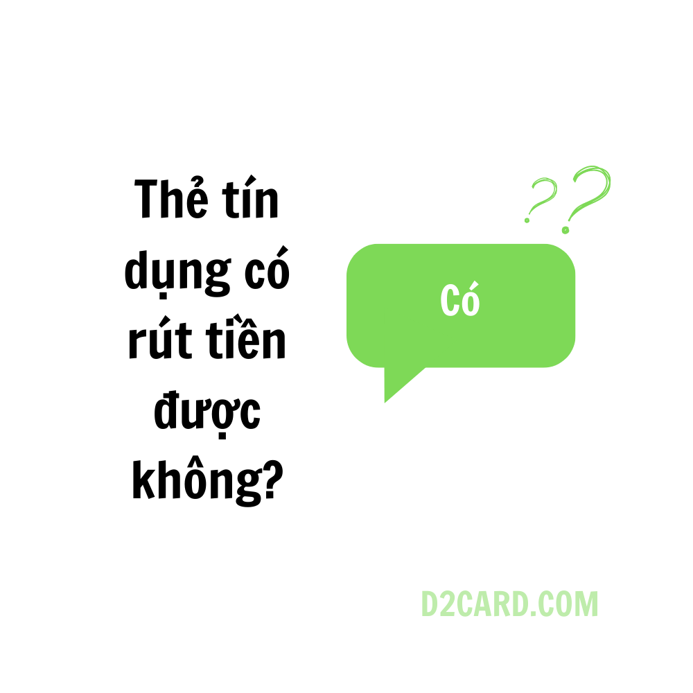 Cách rút tiền thẻ tín dụng