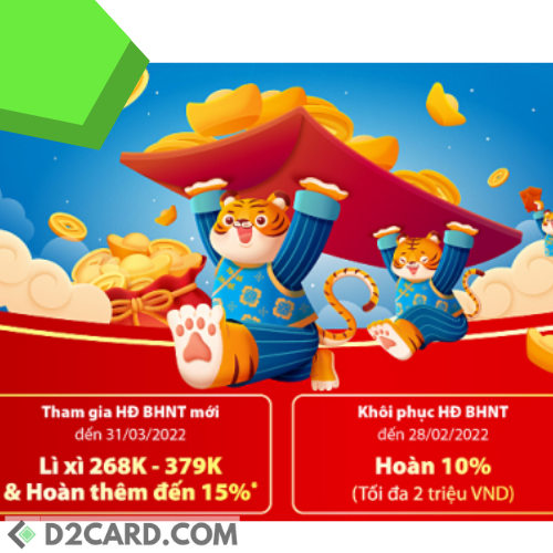 Nhiều ưu đãi khi mua bảo hiểm nhân thọ qua Sacombank
