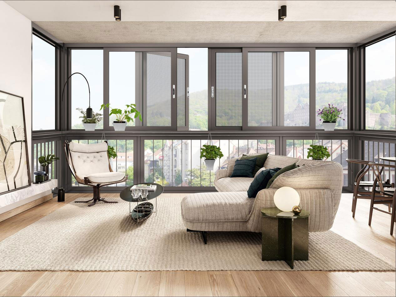 Cửa Lùa Xingfa Hệ 93