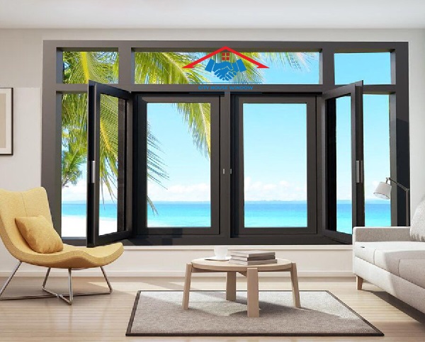 Cửa Sổ Mở Quay 4 Cánh Xingfa