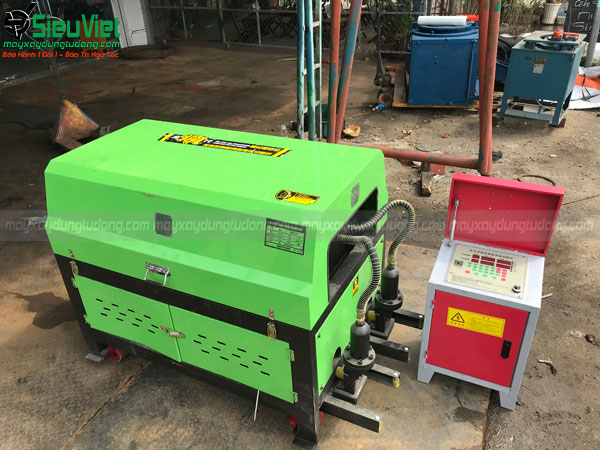 Máy duỗi cắt thép tự động GT4-12 đôi