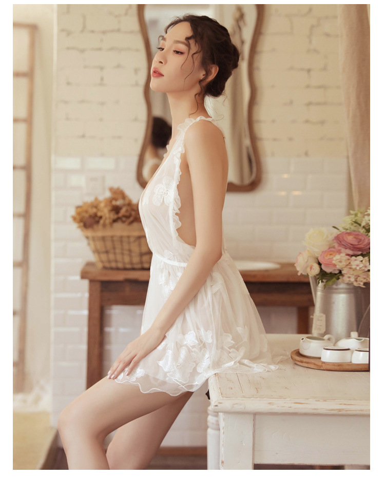 váy ngủ điểm hoa