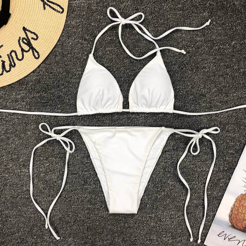 Bikini 2 mảnh buộc dây cơ bản