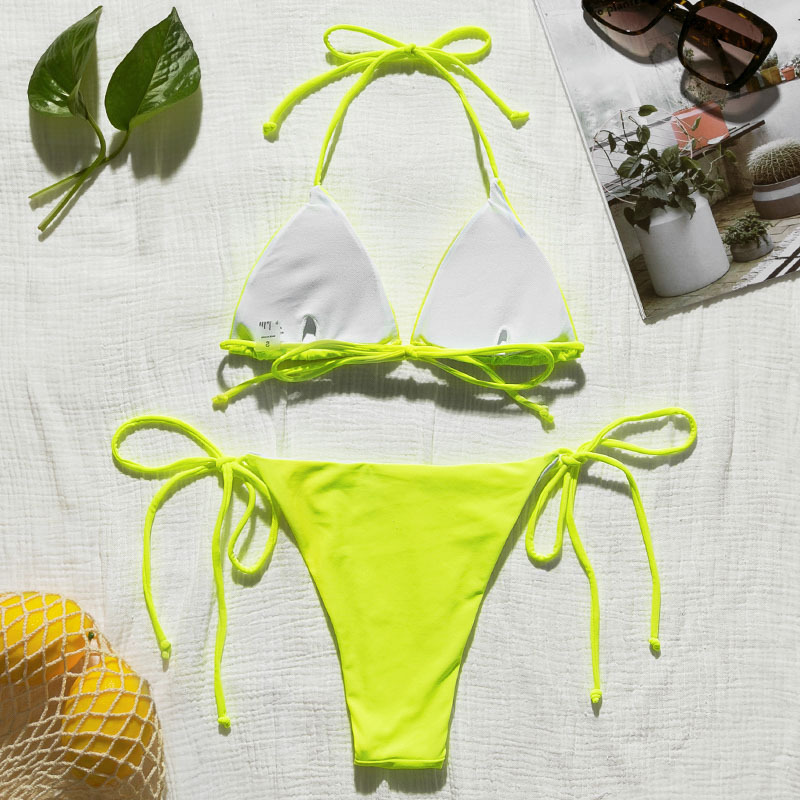 Bikini 2 mảnh buộc dây cơ bản