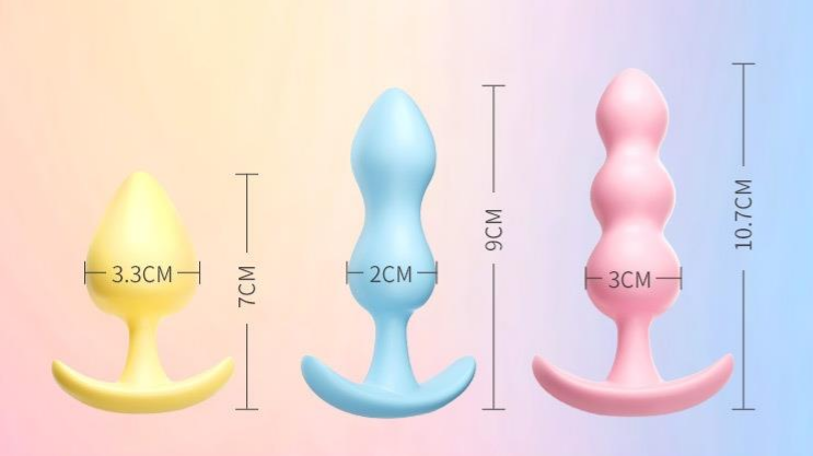 Phích cắm hậu môn Butt Plug Silicon TPE