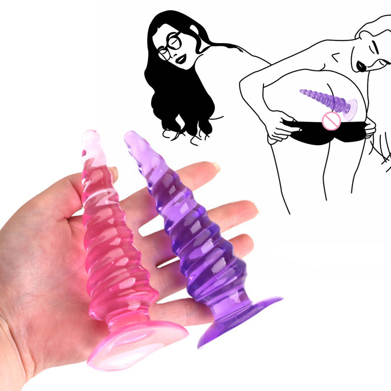 Phích cắm hậu môn hình xoắn ốc Butt Plug BDSM