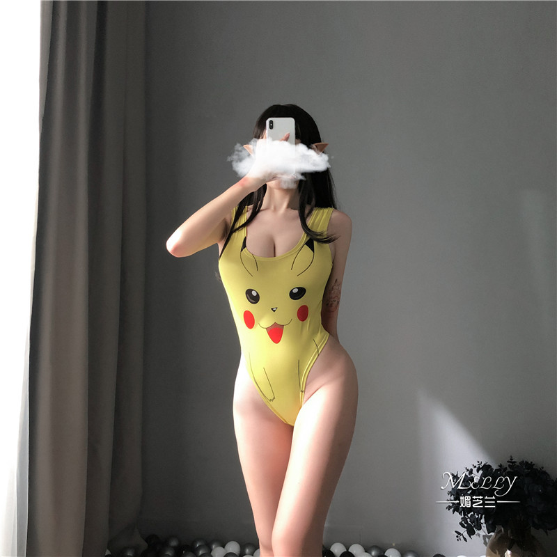 Bodysuit Cosplay Pikachu quyến rũ