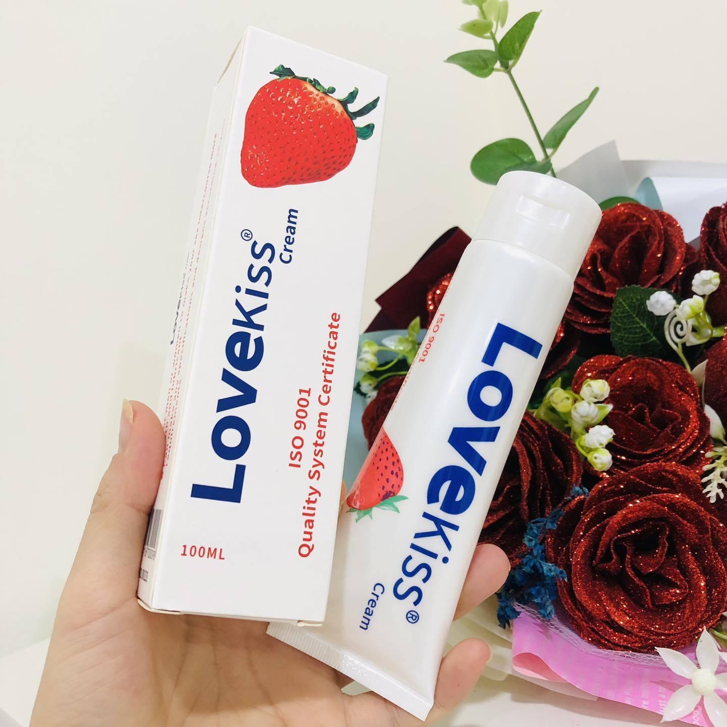 Gel Bôi Trơn Love Kiss Cream 100ml TẶNG ĐỒ NGỦ – Bí Quyết Tăng Khoái Cảm Cho Cuộc Yêu Thăng Hoa