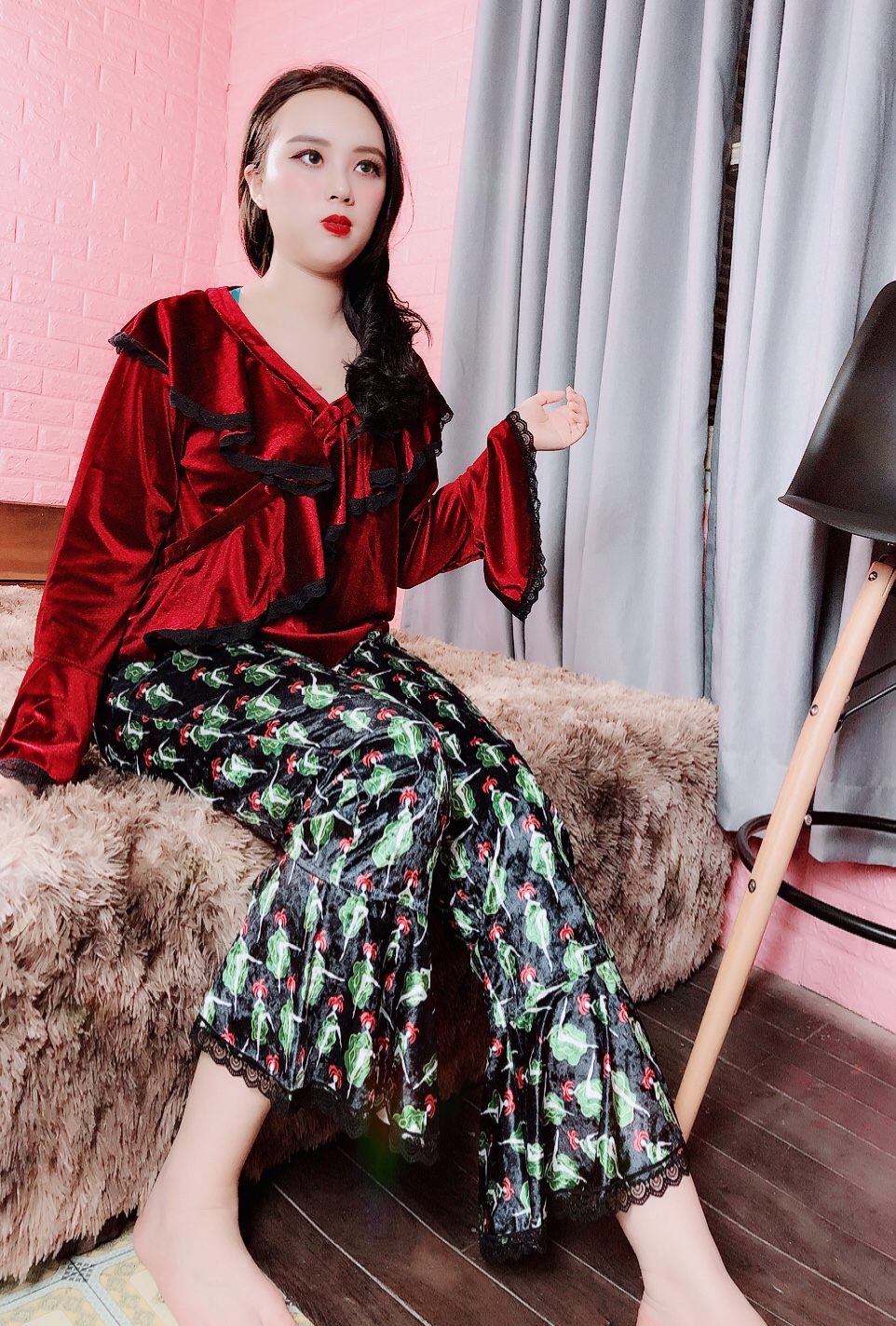 pijama nhung