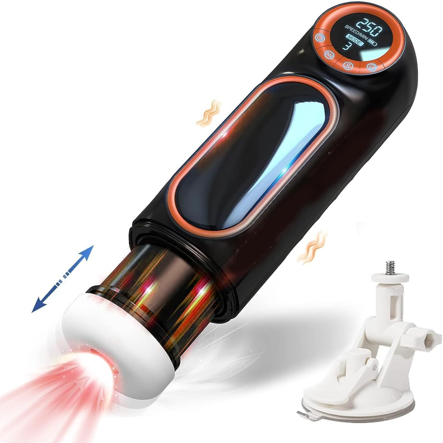 Âm đạo giả gắn tường rung thụt mút rên la Deep Throat