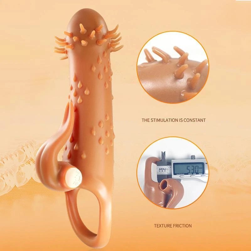 Bao cao su đôn dên Octopus Tentacle Penis Sleeve có xúc tu gai nổi tăng kích thích