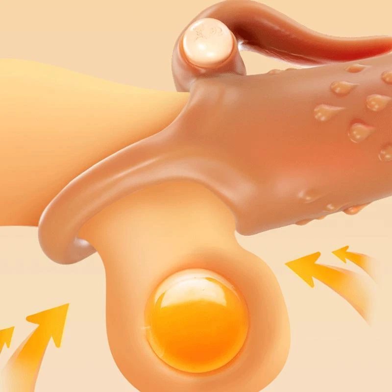 Bao cao su đôn dên Octopus Tentacle Penis Sleeve có xúc tu gai nổi tăng kích thích