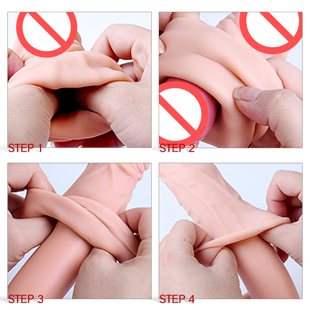 Bao Cao Su Kéo Dài Dương Vật Yeain MAX-MAN 2 Inch - Sleeve YY914 Thêm 5cm