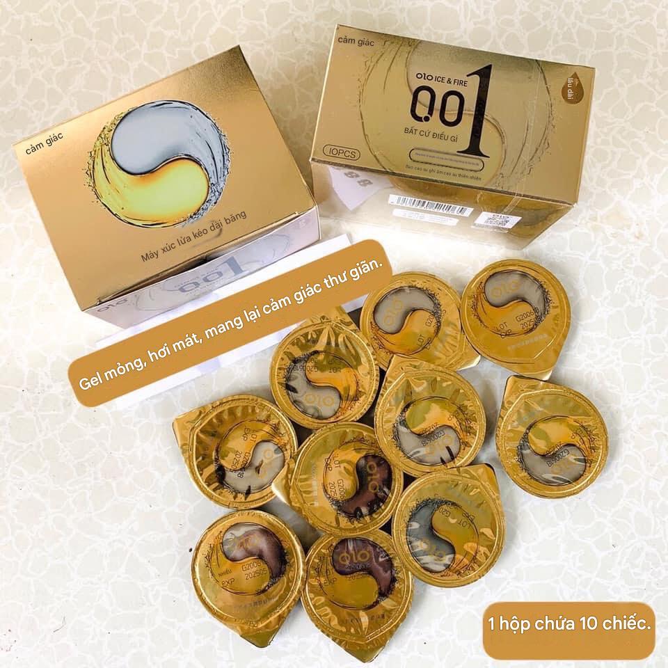 Bao cao su Olo 001 băng hỏa chính hãng