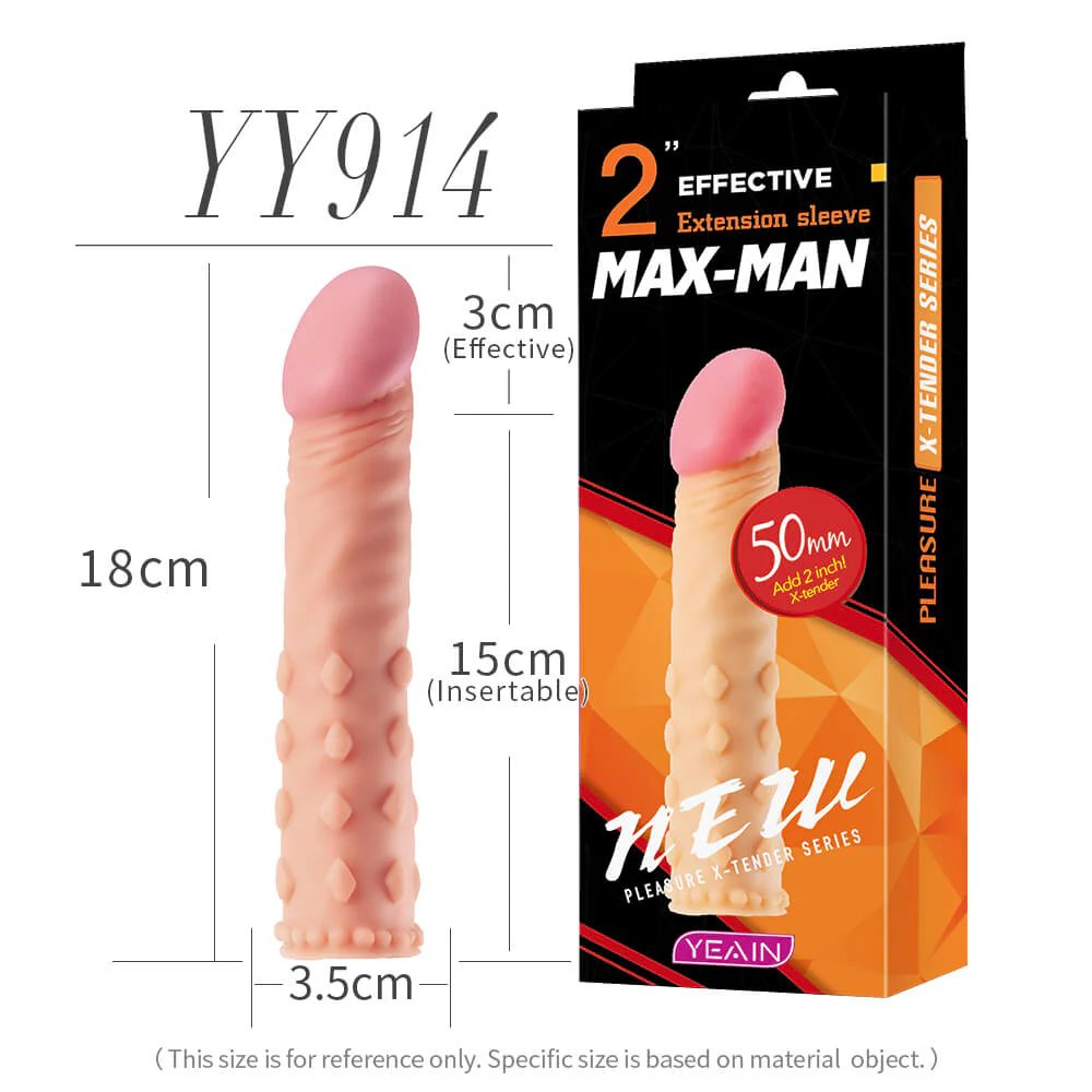 Bao Đôn Dên Yeain MAX-MAN 2 Inch Tăng Kích Thước Thêm 5cm