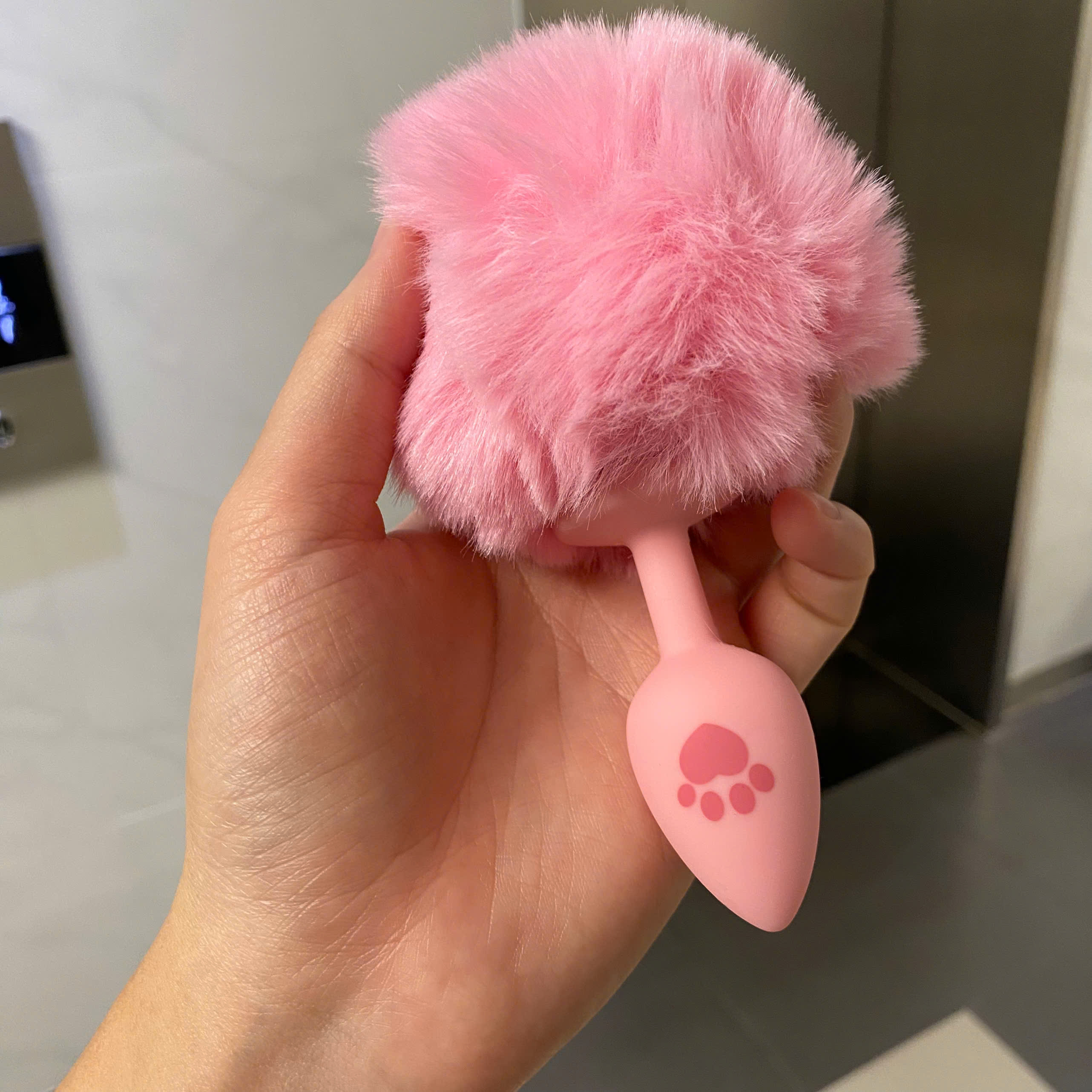 Butt plug đuôi thú nhiều màu lông mềm mịn cao cấp